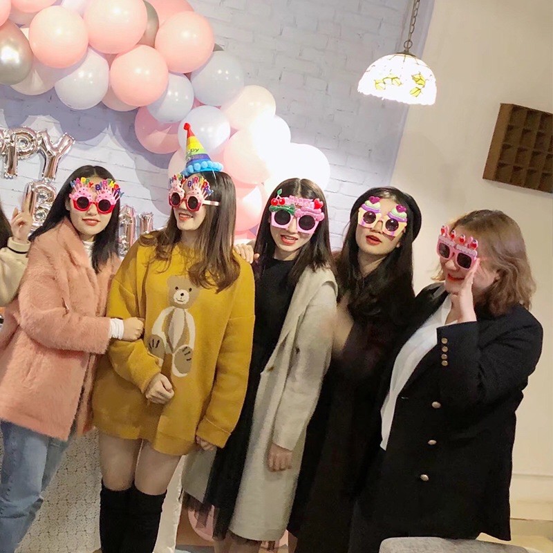 Kính vui nhộn happy birthday/ Kính party/ kính độc đáo | BigBuy360 - bigbuy360.vn