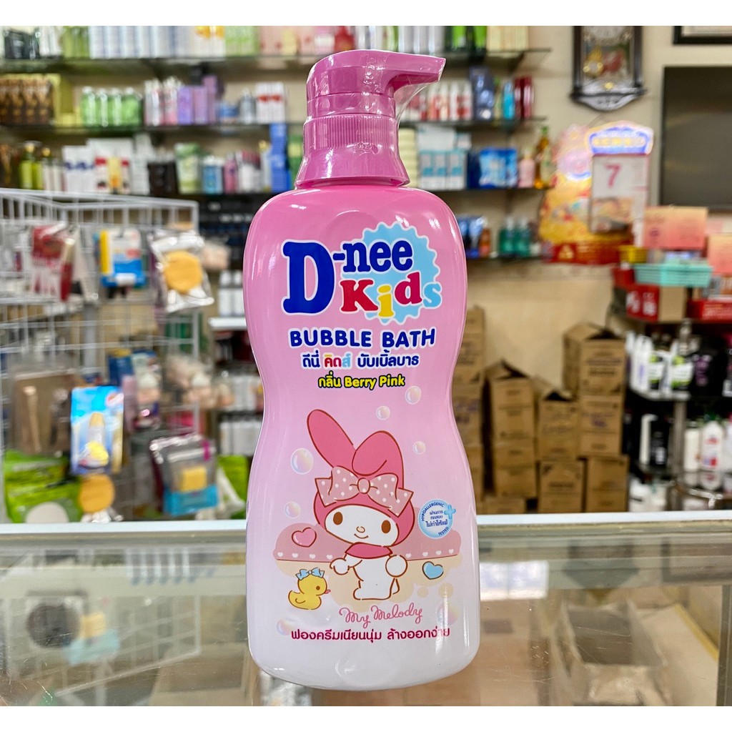 Sữa Tắm Tạo Bọt D-nee Kids Bubble Bath Thái Lan Cho Bé 400ml (Đủ Màu)