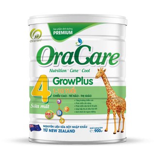 Tặng 2 lọ yến sào khi mua 1 lon Sữa Oracare growplus 4 900gr