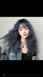 Tóc giả cả đầu xù lửng