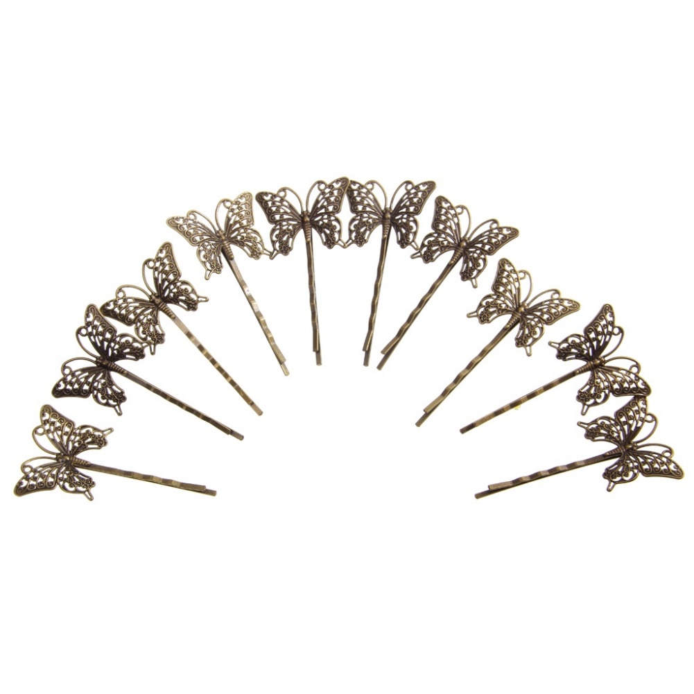 Set 10 kẹp tóc nữ phong cách vintage hợp thời trang