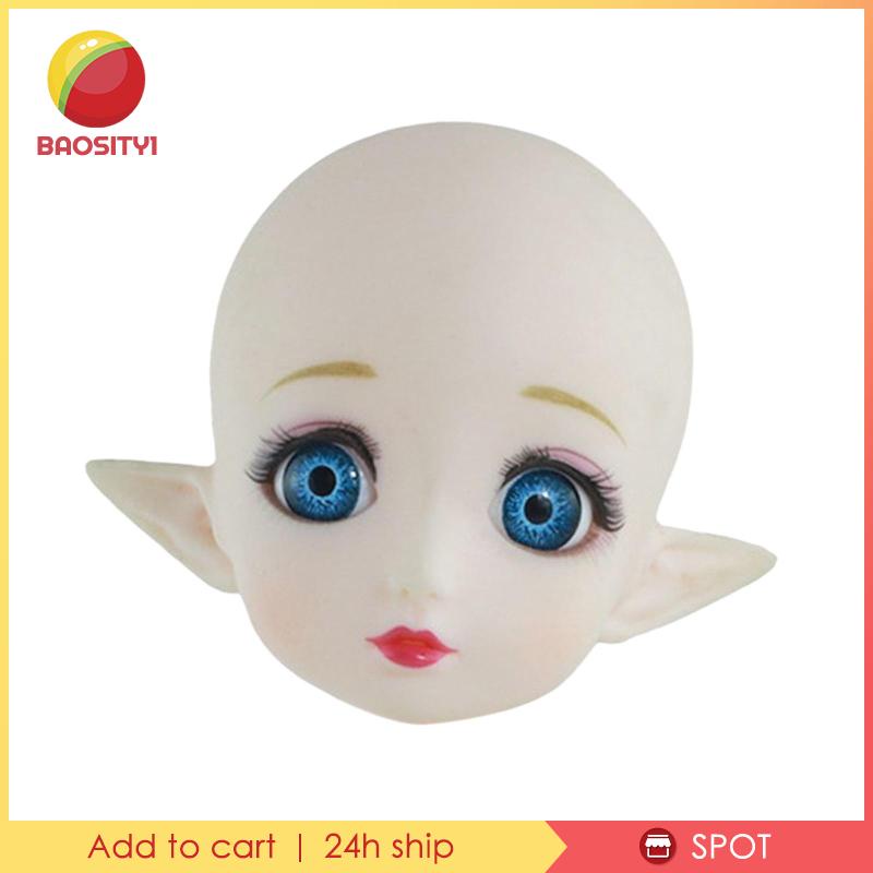 Đầu Búp Bê BJD 1 / 6 Có Thể Di Chuyển Được