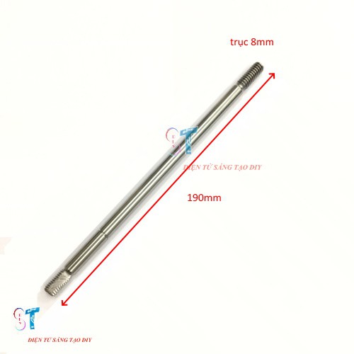 Trục Quạt Trục 8mm Dài 190mm