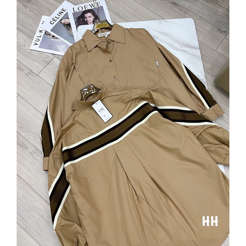 Áo Sơ Mi Dáng Rộng Cá Tính Phối Viền M0125- Lolla_Fashion