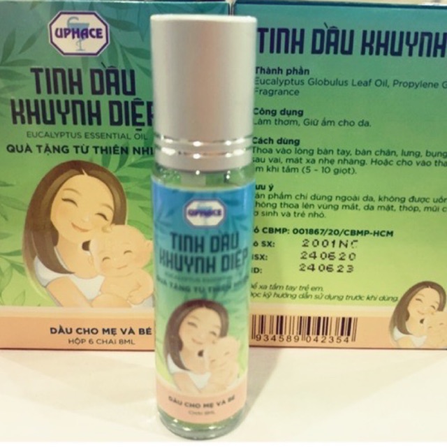 Tinh dầu khuynh diệp dạng lăn lọ 6ml