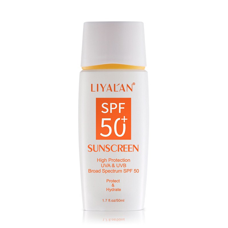 Kem Chống Nắng LIYAL'AN Spf 50+ UV Dưỡng Ẩm Tự Nhiên Chống Thấm Nước 50ml | BigBuy360 - bigbuy360.vn
