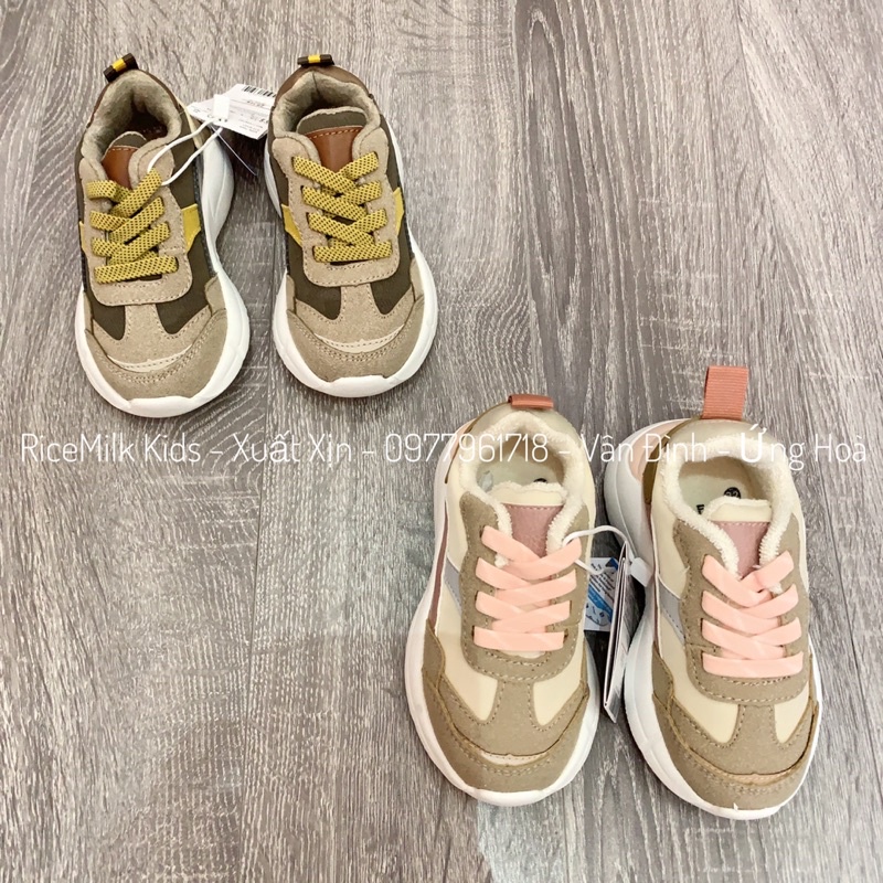 Giày sneaker Mango xuất dư xịn cho bé