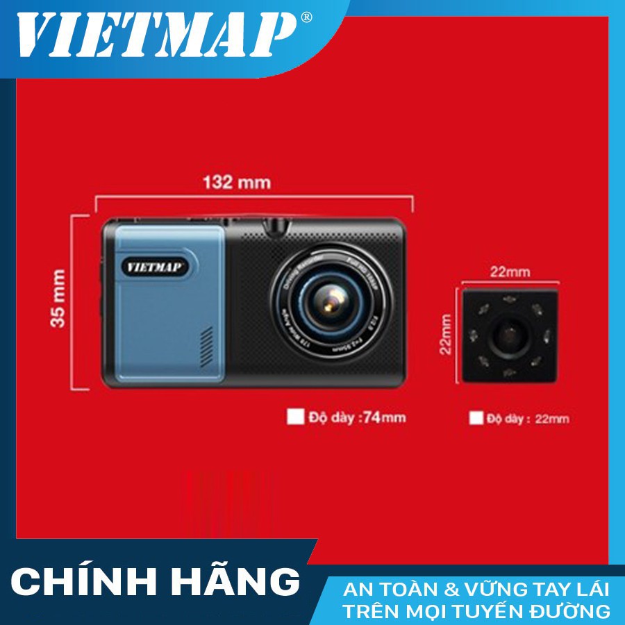 Camera hành trình Vietmap A50 cho xe ô tô có dẫn đường + thẻ nhớ 32GB Class 10 | BigBuy360 - bigbuy360.vn