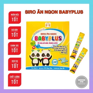 [GIÁ RẺ] GÓI LẺ DÙNG THỬ BABY PLUS SIRO ĂN NGON (BABYPLUS)