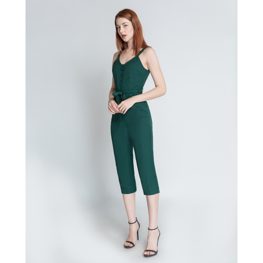 Jumpsuit lửng hai dây - 10904071 J-P Fashion