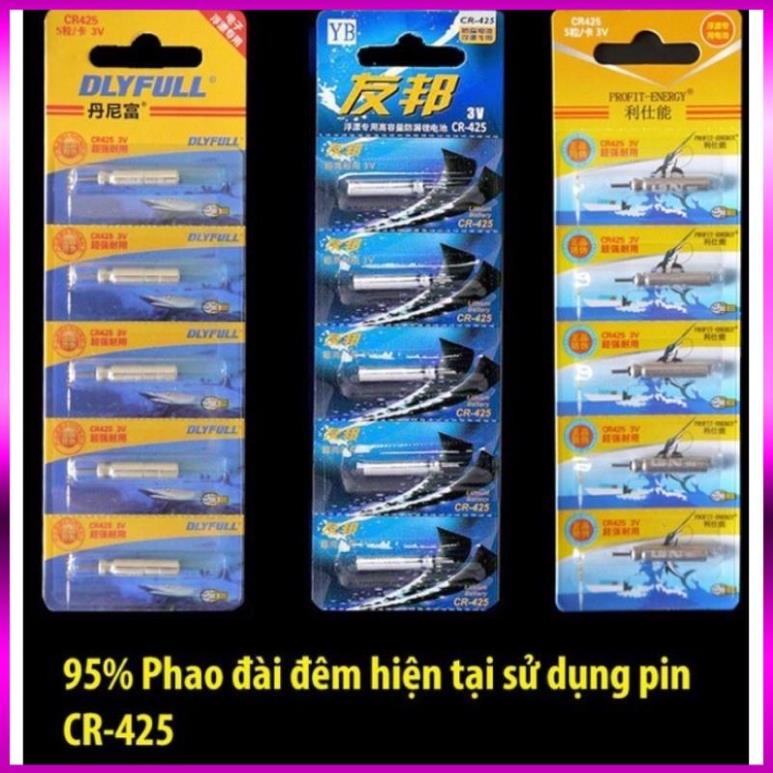 [Xả Kho 3 Ngày]  Pin Cr 425 pin phao ( vi 5 qua) Chuyên lắp phao câu đài câu đêm PIN-CR-425