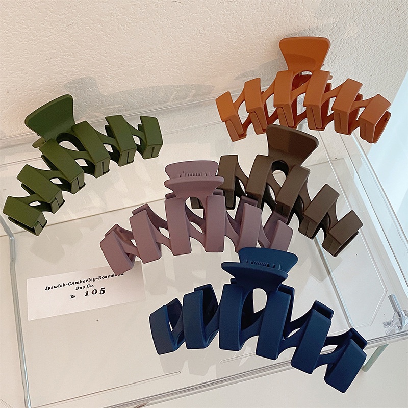 Kẹp Tóc Hình Cá Mập Bằng Acrylic Thời Trang Hàn Quốc