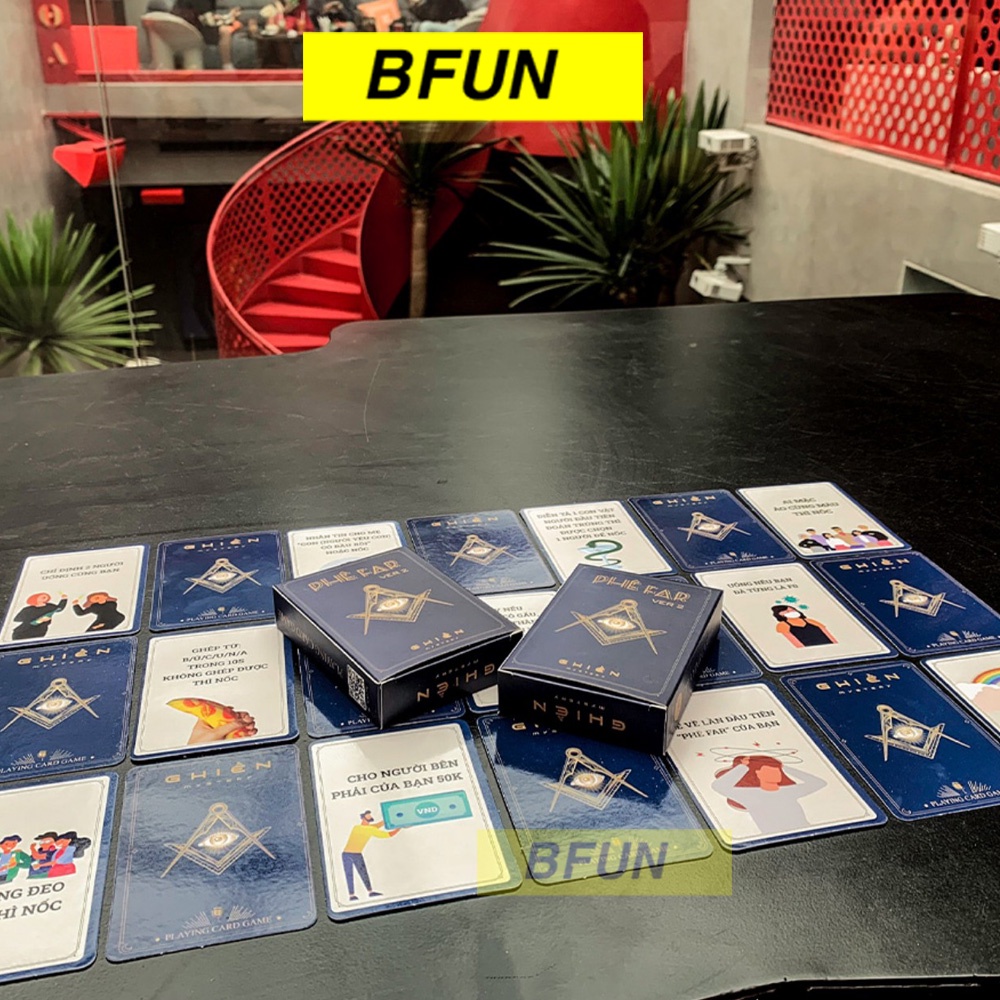 Bài Drinking Game Cho Hội Nhóm, 18 Cho Cặp Đôi Va Chạm - Bộ Bài Uống Rượu Bia,Cho Cặp Đôi Hẹn Hò board game BFUB