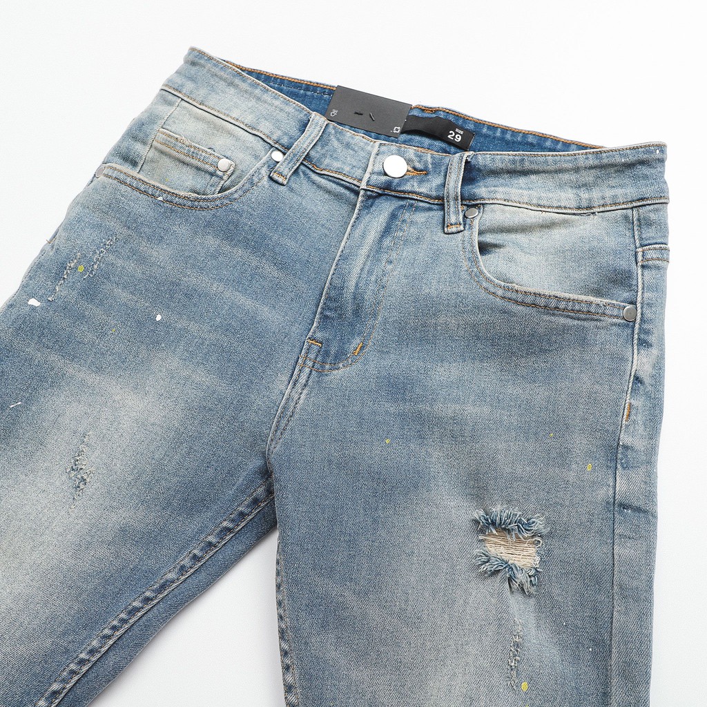 Quần Jean Inf Xanh Light Rip | BigBuy360 - bigbuy360.vn