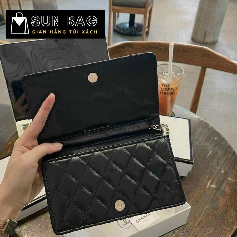 Ví nữ dài cầm tay, đựng thẻ, điện thoại, chìa khóa dùng đi chơi, dự tiệc, da cao cấp size 20cm SB178