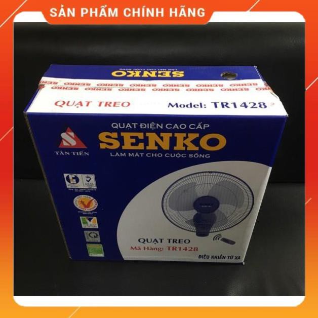 [FreeShip] Quạt treo tường SENKO TR1428 - Có điều khiển , Hàng chính hãng - Bảo hành 12 tháng