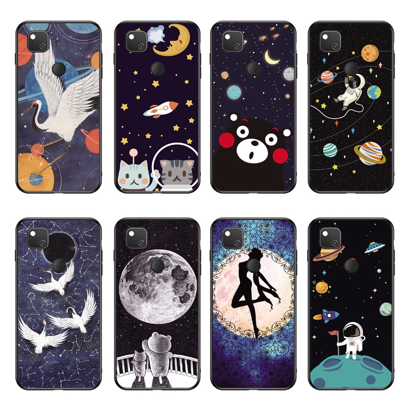 Ốp lưng xiaomi Redmi 9c Phi hành gia, vũ trụ mẫu mới