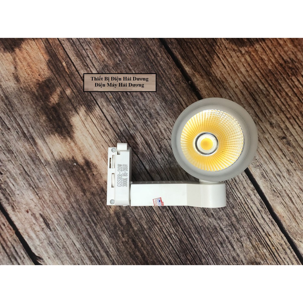 Bộ 3 Đèn led rọi ray GS Lighting - tiết kiệm 80% điện năng (Đen/Trắng) - BH Đổi mới 1 năm