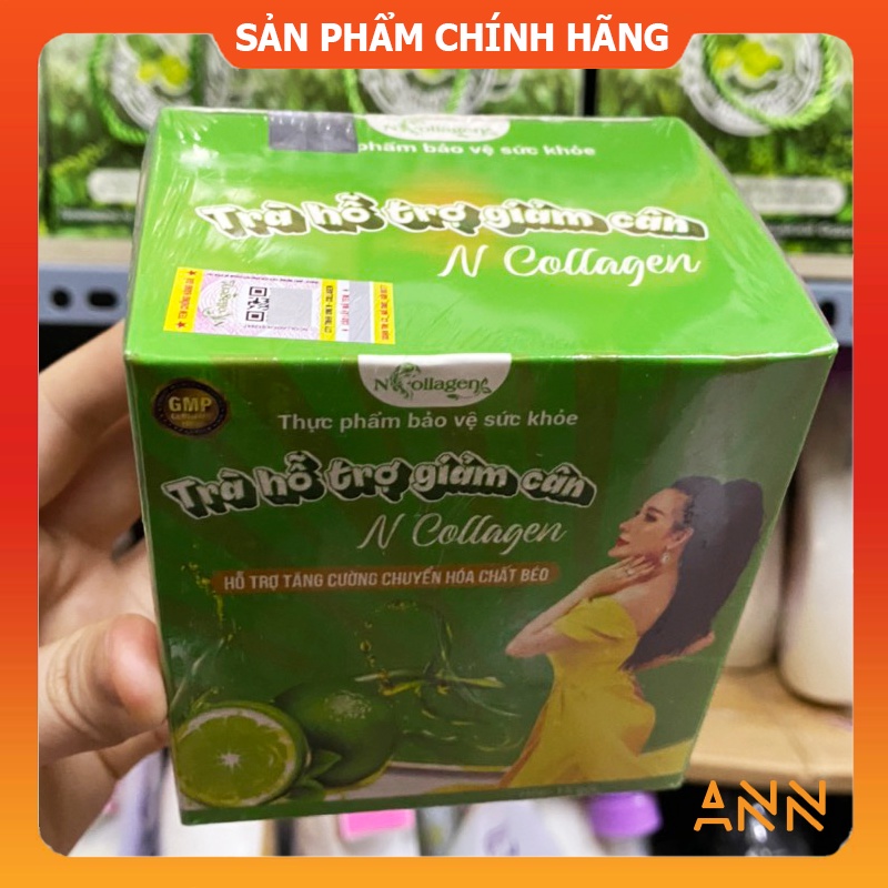 Chính hãng Detox Chanh Giảm Cân N Collagen Detox NCollagen Trần Thị Bích