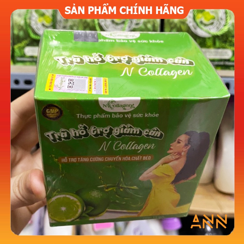 [Chính hãng] Detox Chanh Giảm Cân N Collagen Detox NCollagen Trần Thị Bích Ngân