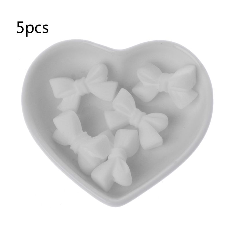 Set 5 Hạt Silicone Làm Móc Khóa / Đồ Gặm Nướu Cho Bé DIY