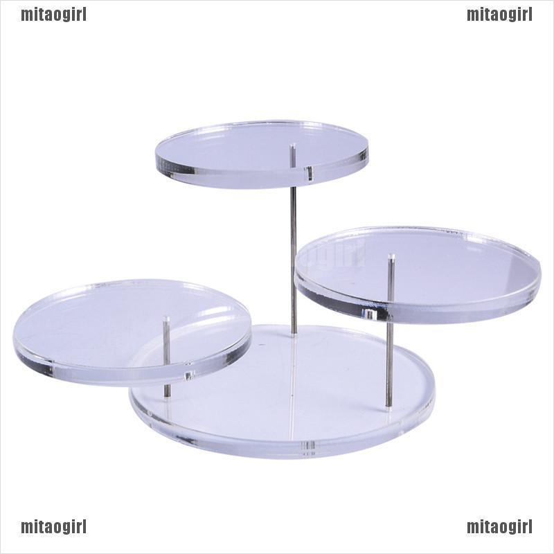Giá đỡ trưng bày bánh/ trang sức bằng acrylic tiện dụng cho bữa tiệc