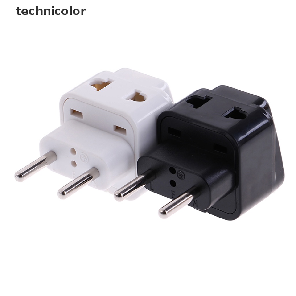 Đầu phích cắm chuyển đổi 2 chấu UK/ US/ EU/ AU 2 3 chấu tiện lợi