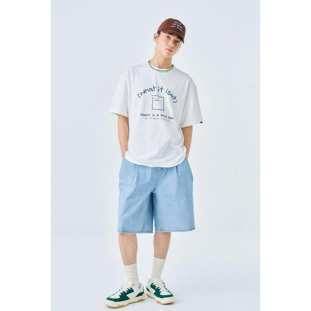 Áo thun What It Isnt Today is Blue Day SemiOver xuất Hàn