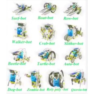 Robot lắp ráp năng lượng mặt trời 13 IN 1