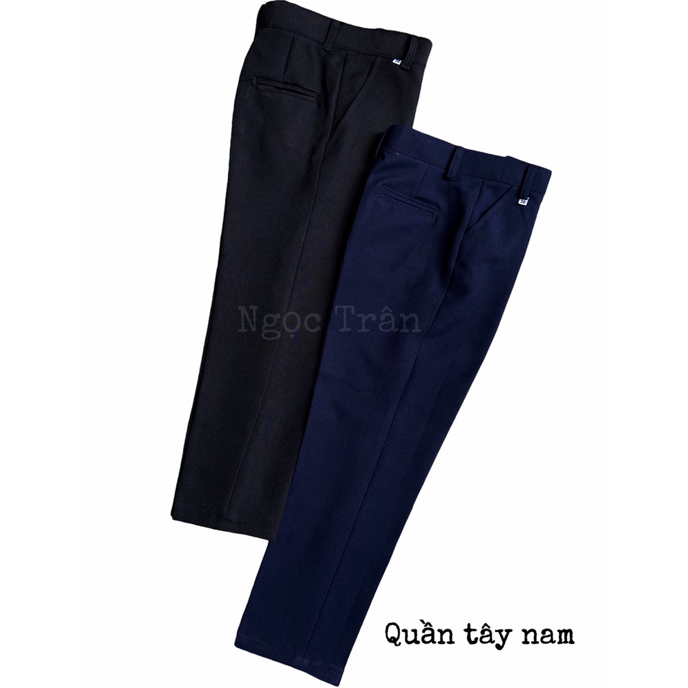 Quần Tây Nam Học Sinh Không Xếp Ly