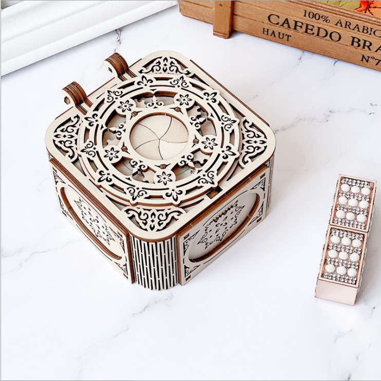 Mô hình Chuyển động Hộp trang sức Jewelry Box G609d kèm Hộp nhạc Uguter