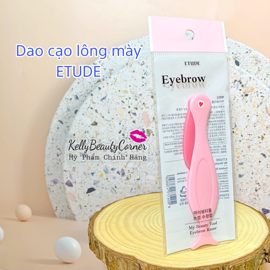 Dao cạo lông mày lông mặt Etude House My Beauty Tool Eyebrow Razor