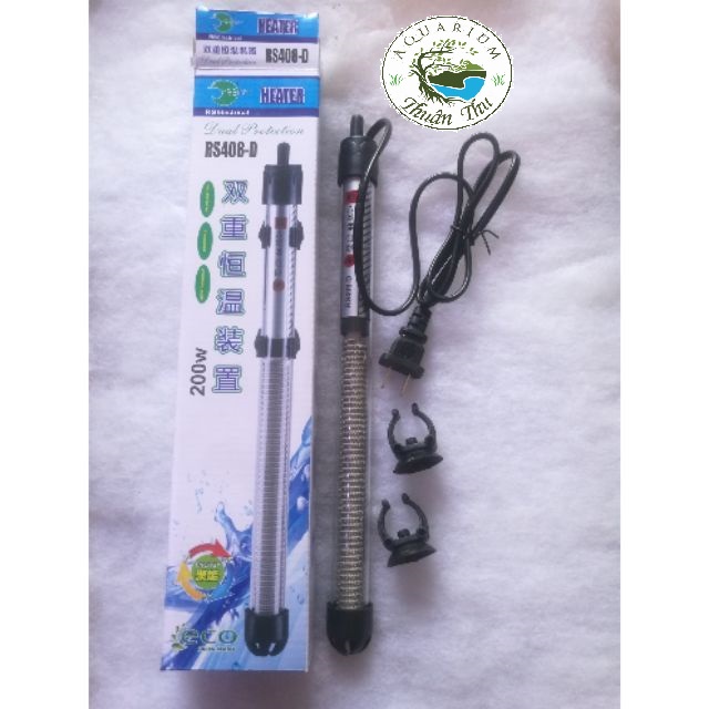 Máy sưởi làm ấm hồ cá 200W RS Electric - sưởi hồ cá bể cá