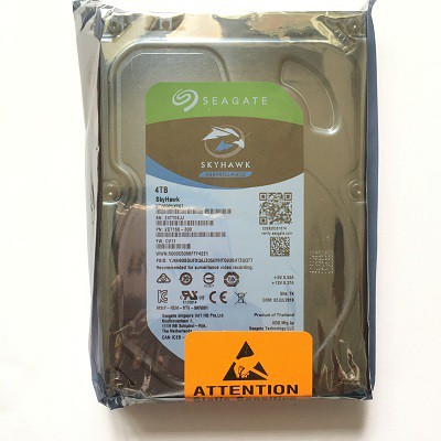 Ổ CỨNG SEAGATE 4TB - SKYHAWK CHÍNH HÃNG - DÒNG CHUYÊN DÀNH CHO ĐẦU GHI CAMERA | BigBuy360 - bigbuy360.vn
