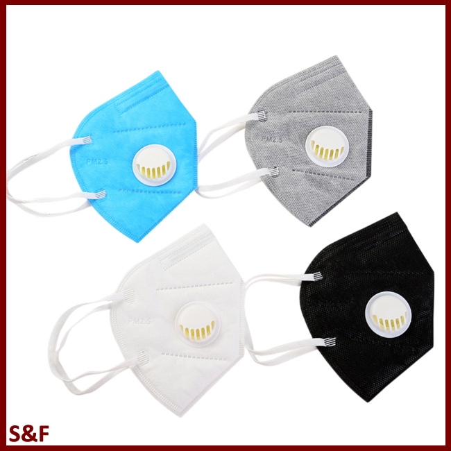 Folding Activated Carbon Head Wear Anti-smog Disposable Mask