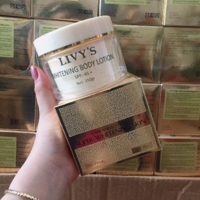 ( hình chụp thật) kem body Livy’s chính hãng thái lan 250g | BigBuy360 - bigbuy360.vn