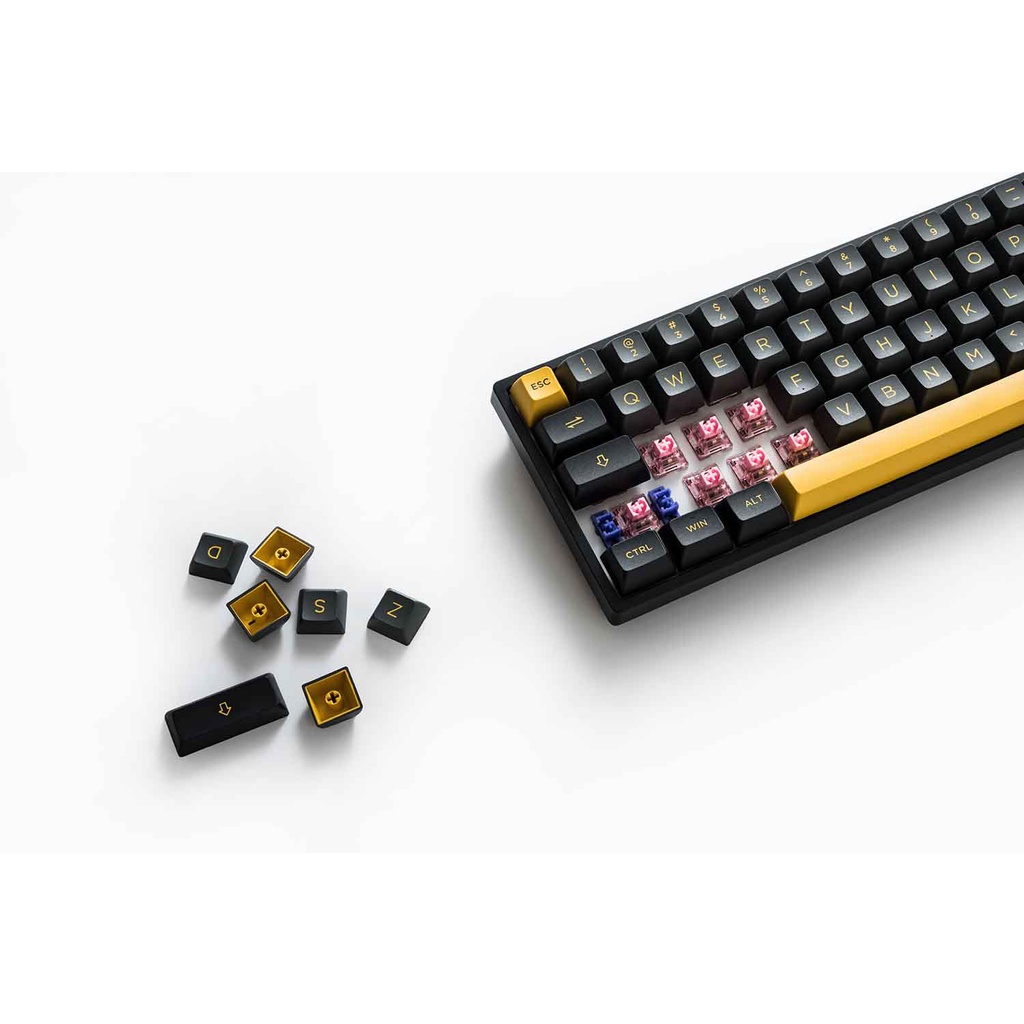 Bàn phím cơ AKKO 3068B Plus Black Gold