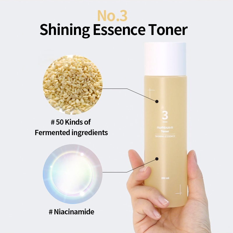 Super Glowing Toner essence siêu sáng No.3 200ml | Skincare Sản phẩm chăm sóc da bán chạy nhất tại Hàn Quốc