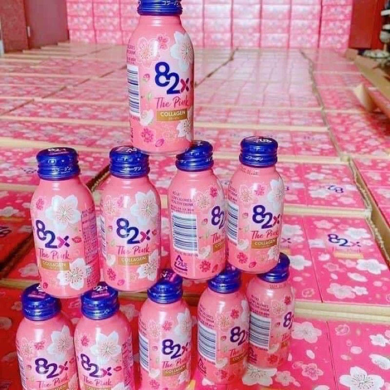 [Chính Hãng] Collagen 82X The Pink Collagen nhật bản, lốc 10 chai