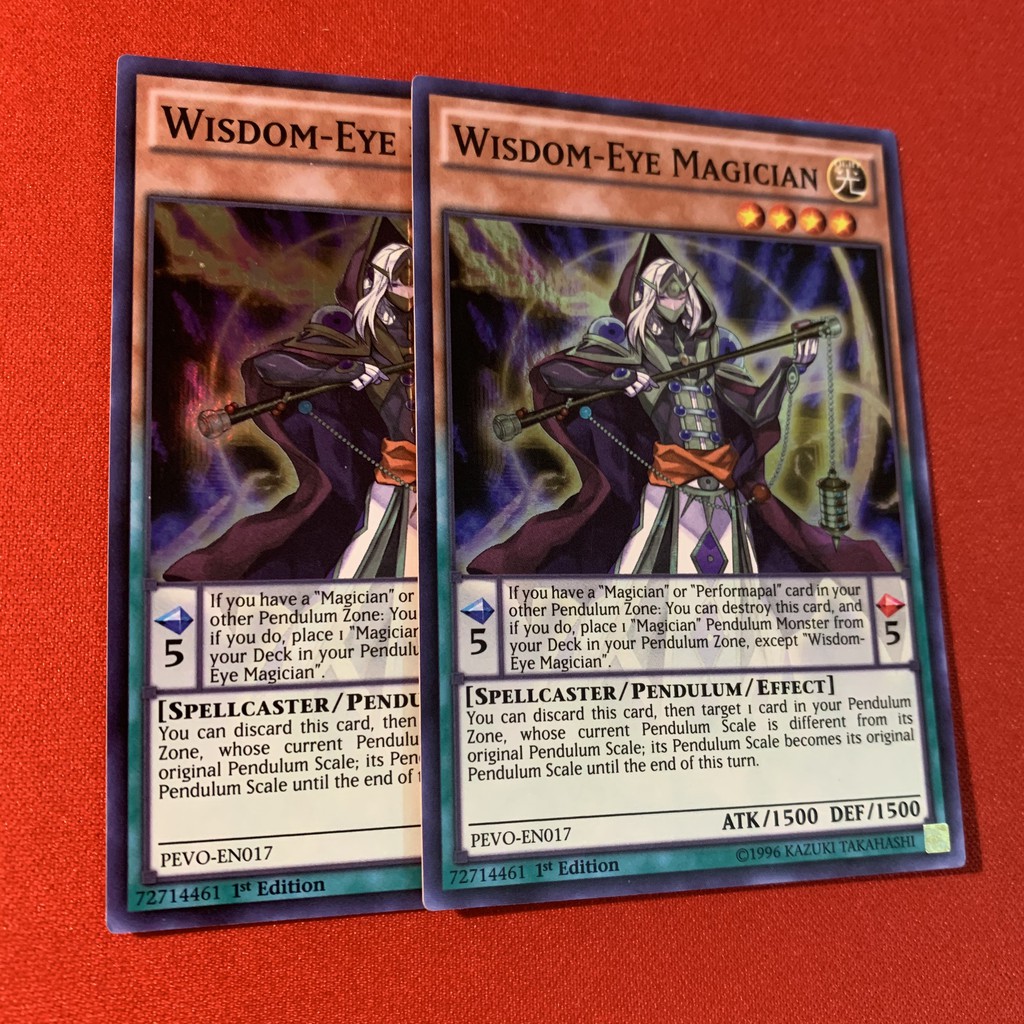 [JP][Thẻ Bài Yugioh Chính Hãng] Wisdom-Eye Magician