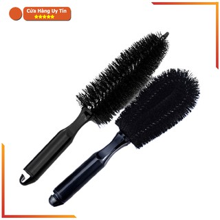 Chổi Cọ Vành Xe Ô Tô Chuyên Dụng Cọ Vệ Sinh Vành Lazang Bánh Xe - Có Tay Cầm Treo VERSION 3