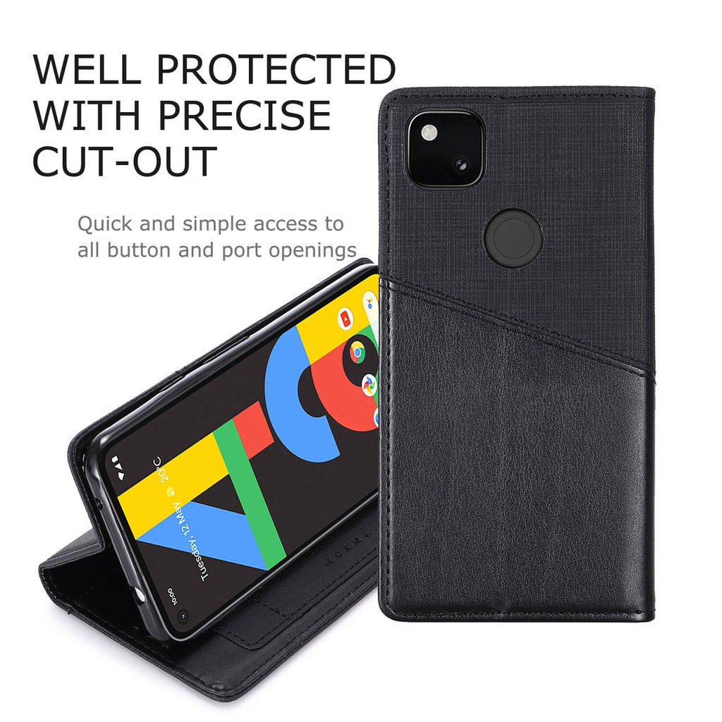 Bao da thời trang cho điện thoại google pixel 5 4a 5g 4a 4 4 xl