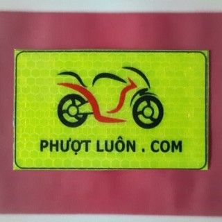 logo phượt luôn logo phản quang tổ ong
