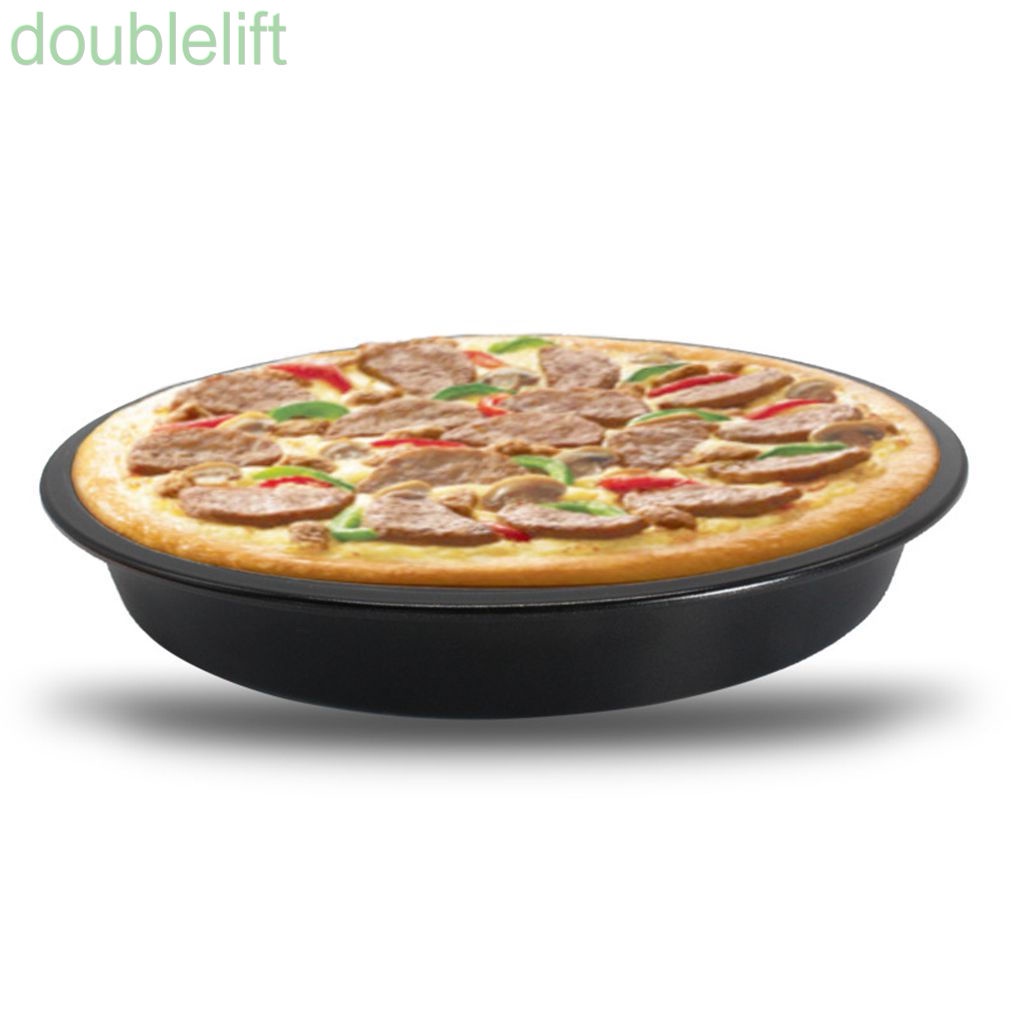 Khay thép carbon nướng bánh pizza chống dính tiện lợi cho nhà bếp