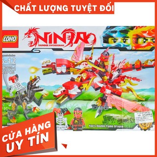 [HOT]LEGO NINJAGO Lắp ráp Robot Rồng - Khủng Long ( 228 Mảnh )-Hàng Có Sẵn