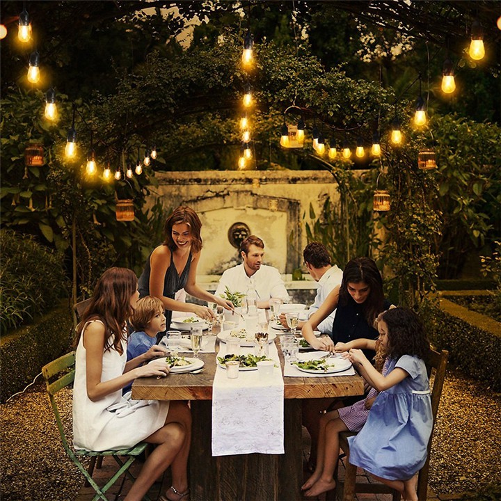 [ Hàng loại 1 ] Dây đèn Ping Pong chống nước chuyên ngoài trời đuôi E27 trang trí noel, giáng sinh, TẾT | BigBuy360 - bigbuy360.vn