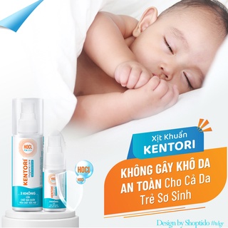 Xịt kháng khuẩn không cồn kentori kentek pharma 30 100ml npp shoptido - ảnh sản phẩm 6
