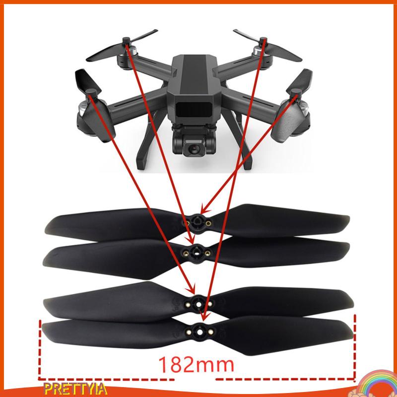 Set 4 Cánh Quạt Gấp Gọn Tháo Lắp Nhanh Cho D15 MJX B20 Bugs 20