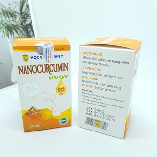 [Chính Hãng] Nano Curcumin Học Viện Quân Y