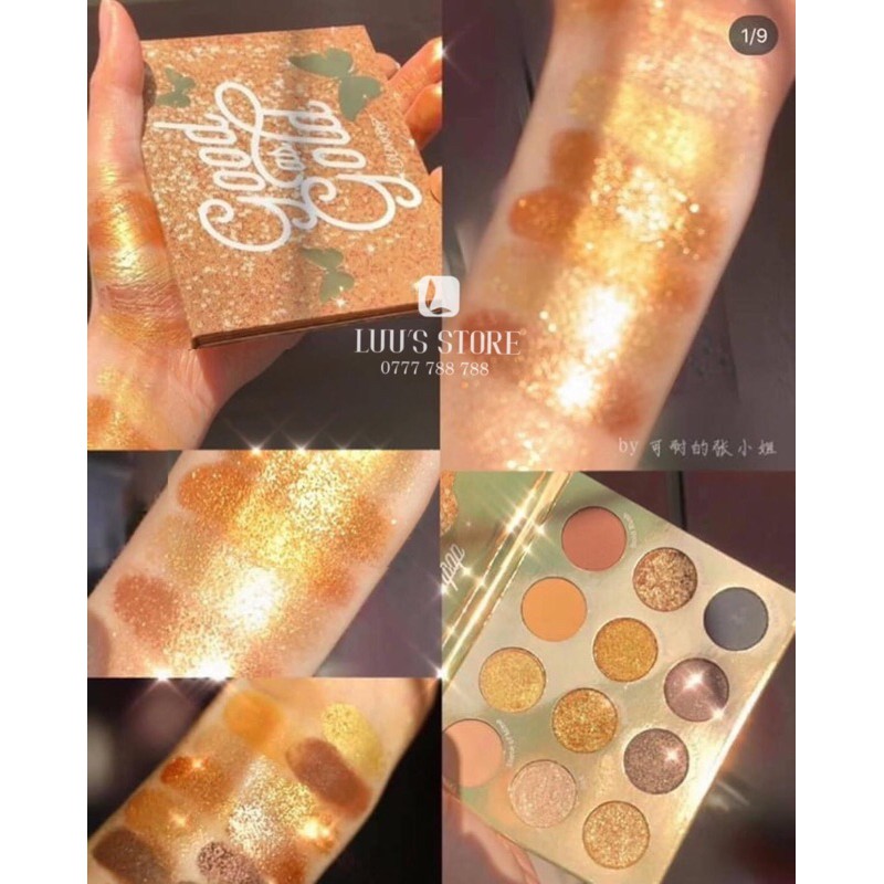 Bảng Phấn Mắt Colourpop Good As Gold Eyeshadow Palette